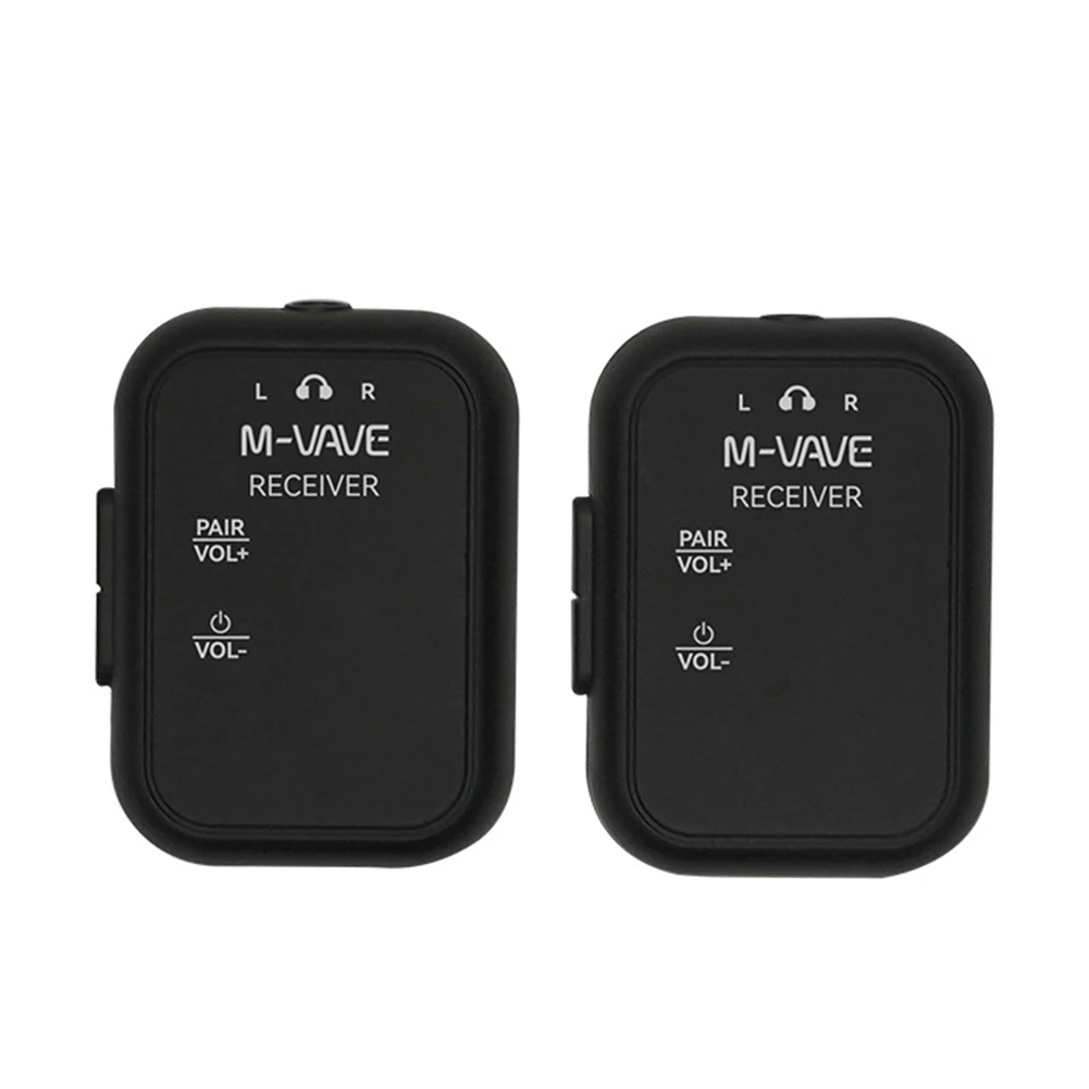 2.4G Wireless In-Ear Transmitter Receiver System In-Ear Beltpack Transmitter & Receiver for Studio Band Rehearsal Small Gig