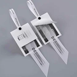 Factory wholesale Custom Luxury Clothing Hang Tag Die Cut Garment Swing Tags Clothes Custom Brand Hang Tag for Clothes Labels