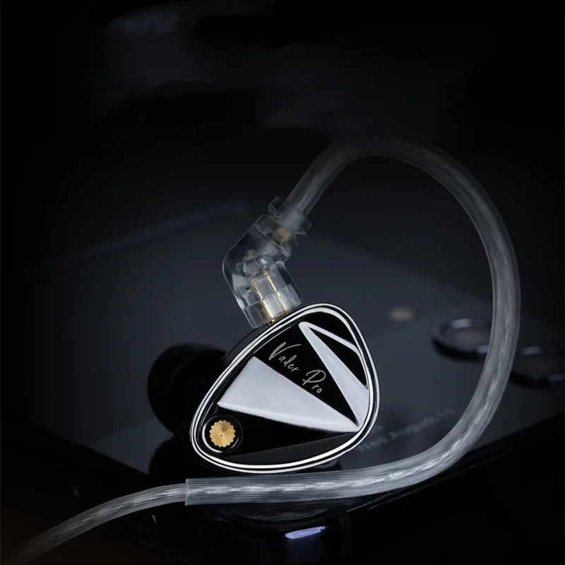 سماعات أذن KZ Vader PRO Hifi Bass داخل الأذن ذات 6 محركات ديناميكية IEM، اثنان من سماعات الرأس الموسيقية ذات الضبط المتوقع