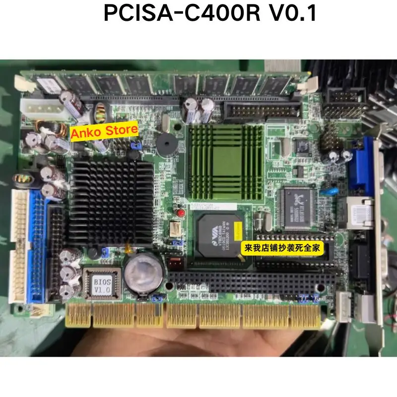 Second-hand test OK ，PCISA-C400R V0.1 motherboard