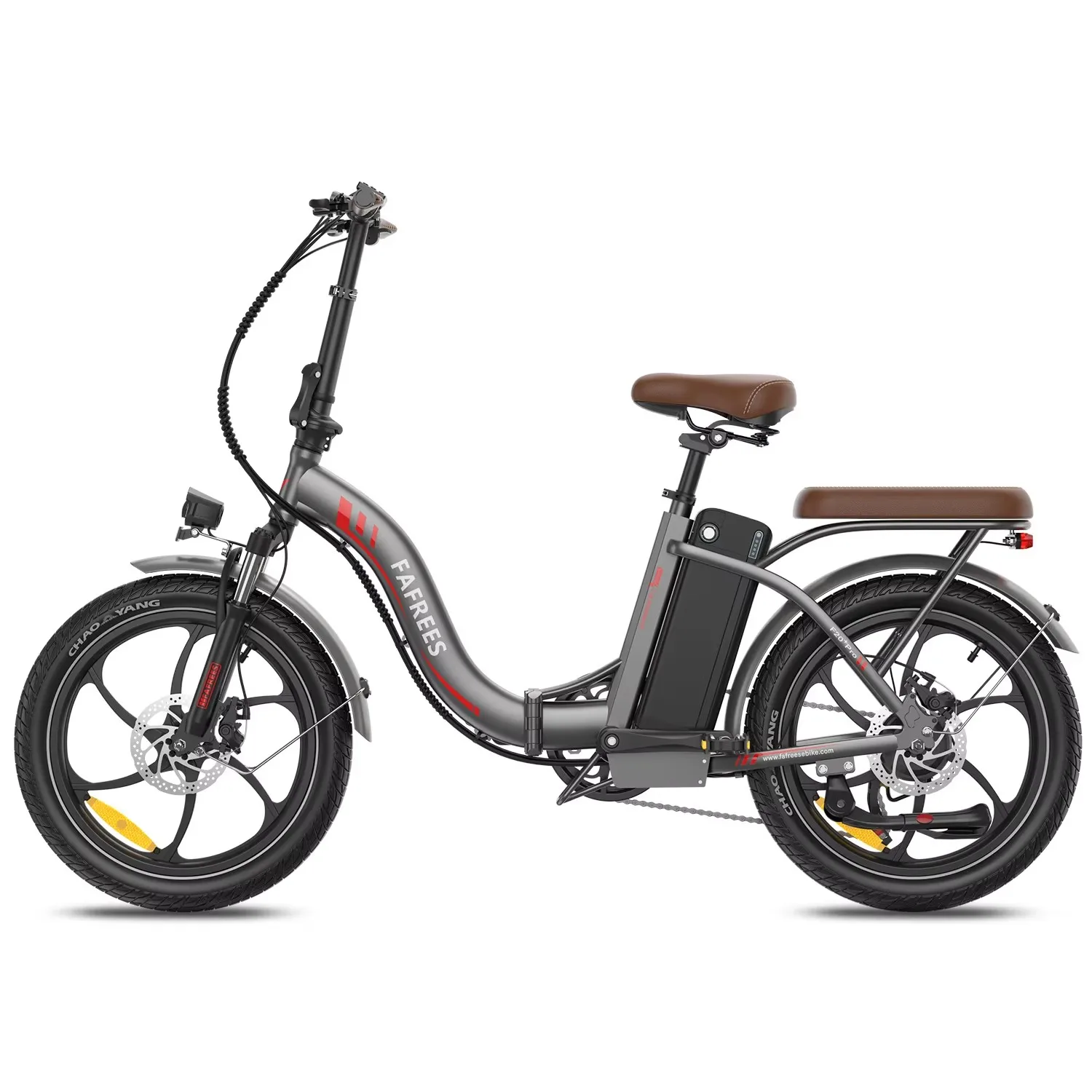 Fafrees F20+ Pro Opvouwbare Elektrische Fiets voor Volwassenen, 20 Inch MTB e-bike met 36V 25Ah Verwijderbare Batterij, 25km/u & 120km Bereik - afbeelding 1