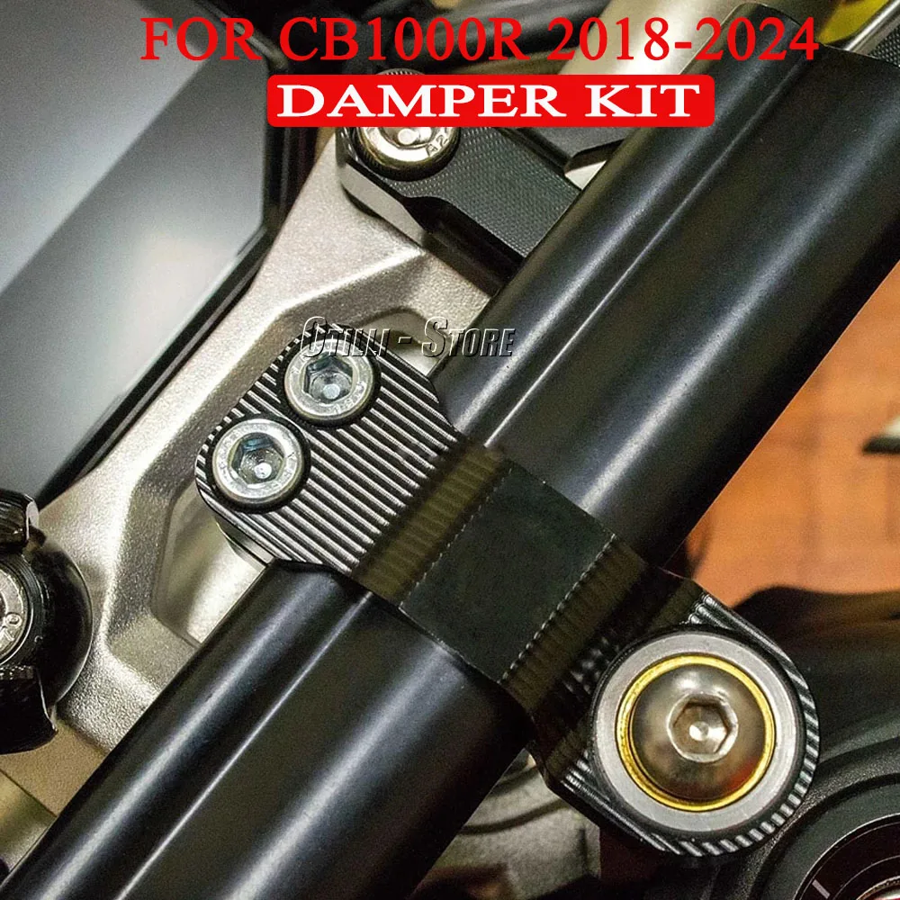

For HONDA CB1000R CB 1000 R CB 1000R 2018-2024 Motorcycle Accessories aluminum Steering Stabilize Damper Bracket Mount
