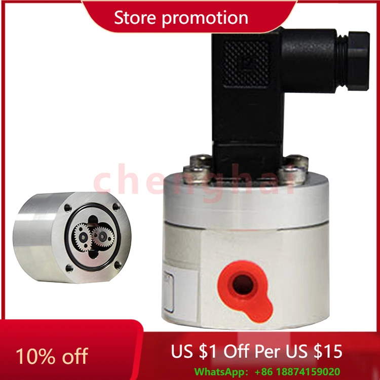 

0.2% Accuracy 0.15LPM 0.05LPM Oval Gear Micro Flowmeter