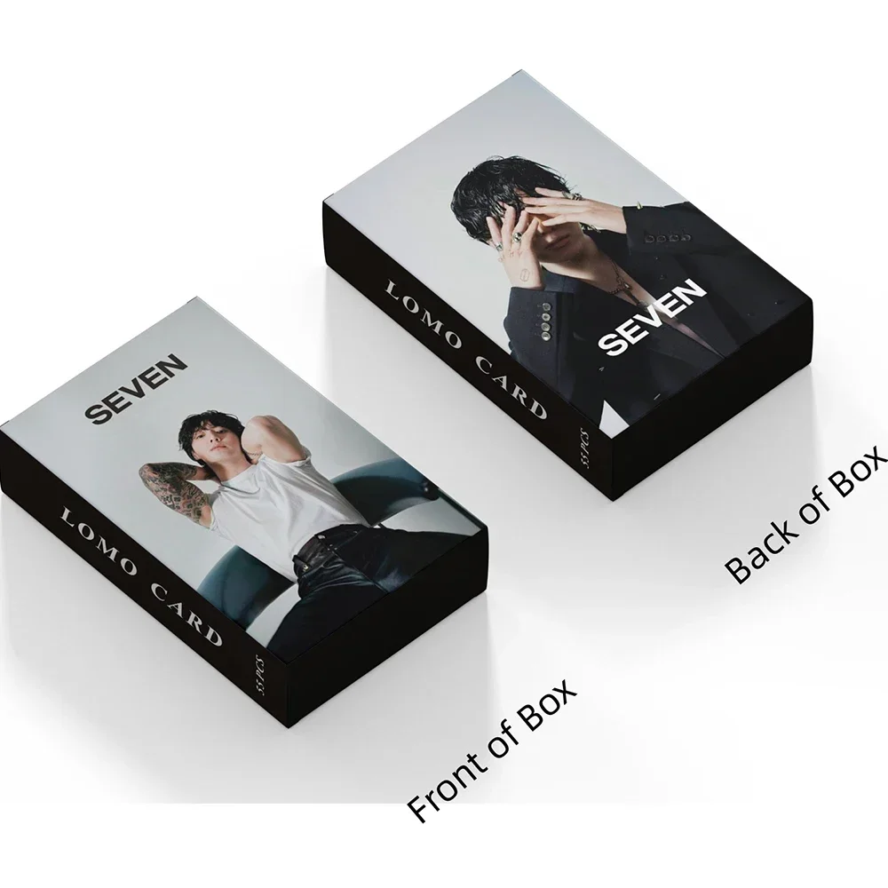 55Pcs/Box Kpop Seven Solo Photocards Lomo Cards Photo Card for Fans Collection