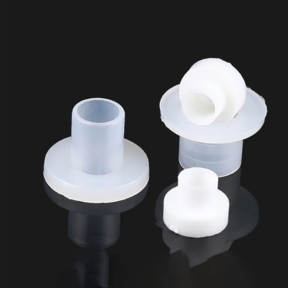 T-Shaped Nylon Washer/Plastic Concave Convex Screw Sleeve Insulating Particle/T-Shaped Step Gasket M3M4M6M8M10M12M20