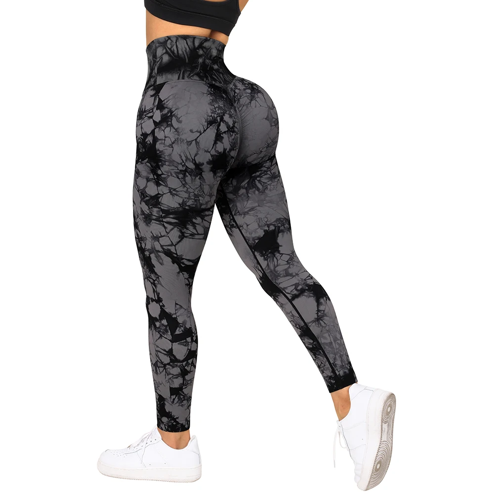 Seamless Cross Waist Leggings Women Butt Lift Workout Tights Yoga Pants Gym Outfits Fitness Clothing Sports Wear Activewear