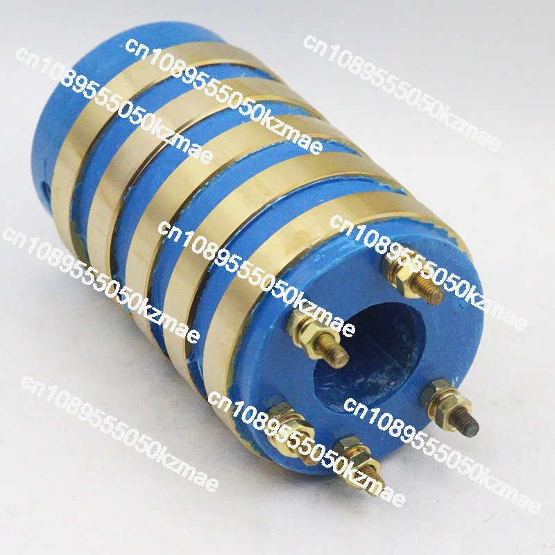 Suitable for 25mm outer diameter 58mm high 92mm copper width 9mm ring spacing 7.5MM 5-way collector copper  inner