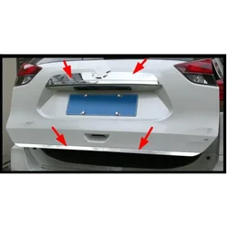 Fit For Nissan X-Trail Xtrail T32 Rogue 2014 2015- 2017 Stainless Steel Rear Trunk Tailgate Tail Gate Trim Cover Molding Garnish