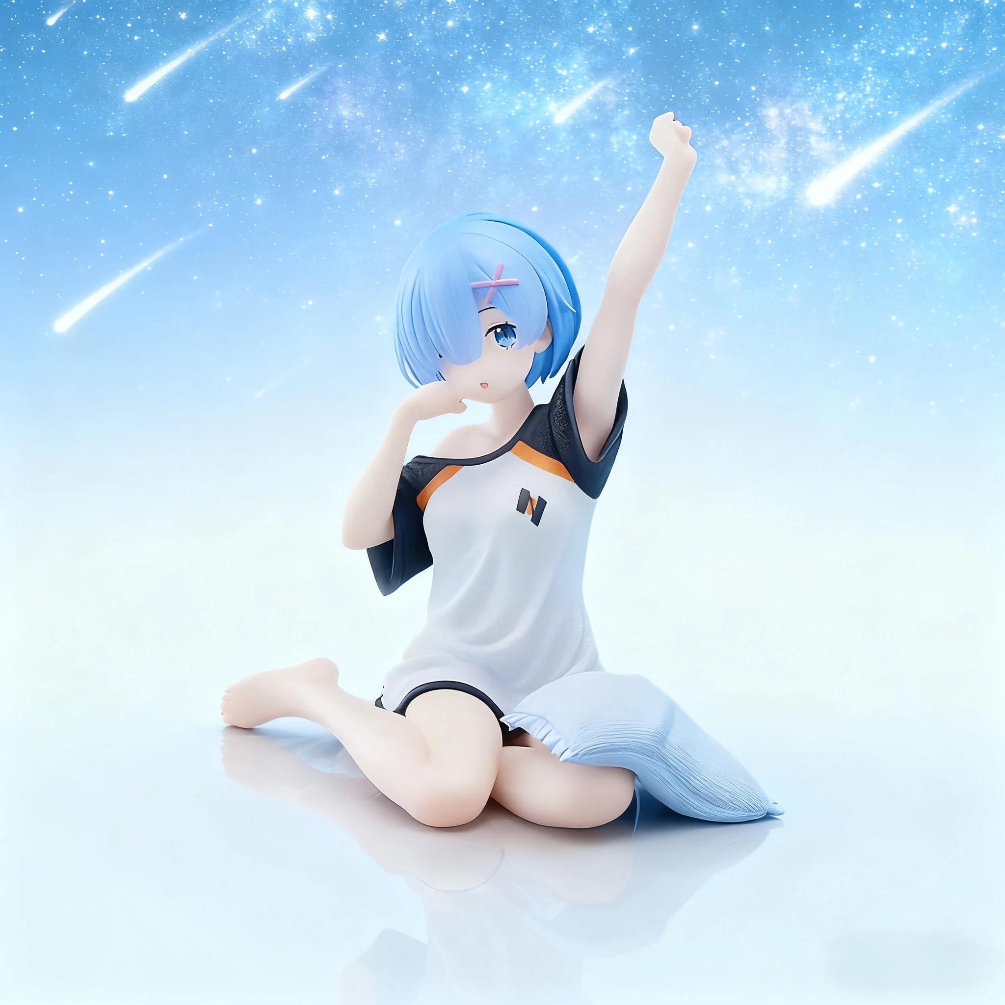 Re:Zero - Начало жизни в другом мире Rem Stretching Pose Аниме Фигурка Коллекционное украшение