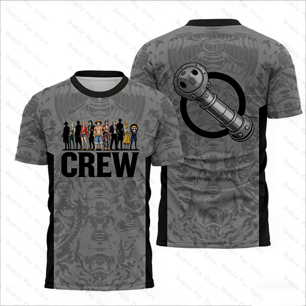

Цельная футболка для мальчиков в стиле аниме, мужские рубашки с короткими рукавами и рисунком Луффи, свободная крутая подарочная одежда для мальчиков, повседневная футболка для взрослых