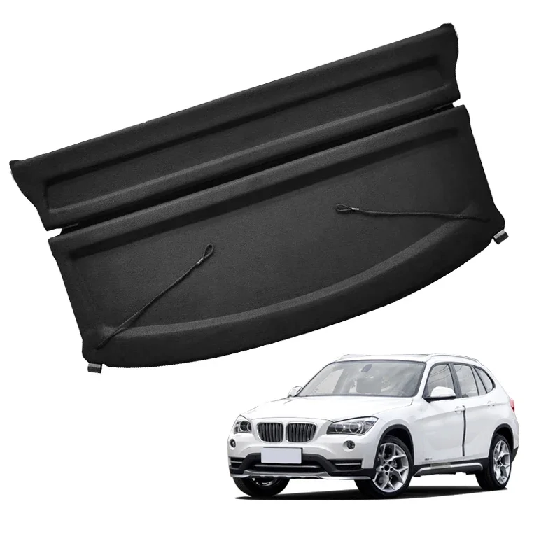 Removable Rear Trunk Cargo Cover For BMW X1 2010-2016 Non-retractable Trunk Cargo Area Shade Cover