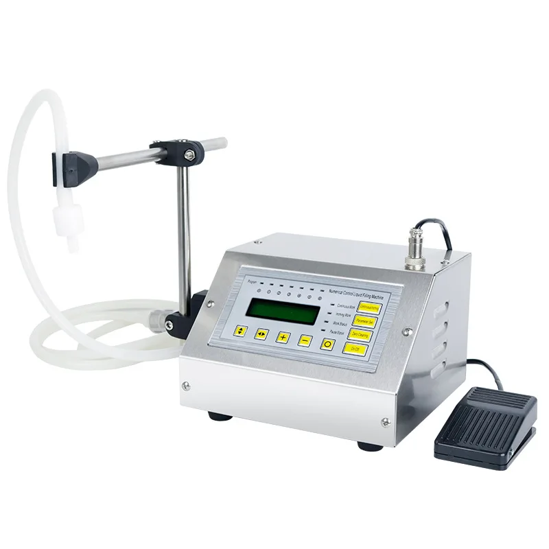 160A single head numerical control mini liquid filling machine juice beverage 3.5L filling machine