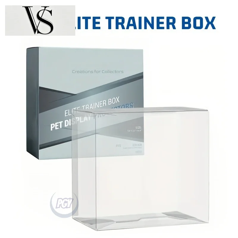 10Pack 5/ Protective Petetb Covers for Training Elite Box Durable Case Storage Scratch-Resistant & Protection Impact Transparent
