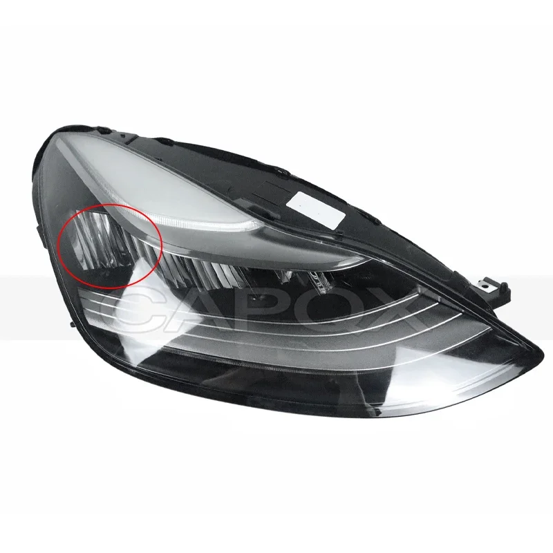 CAPQX Headlight Headlamp For Tesla Model Y Model 3 2019-2022 Front Bumper Head Light Head Lamp Front Turn Light