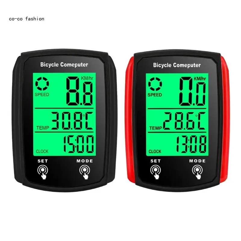 Touch Screens Bike Computer with Neodymium Magnet Cycling Speedometer 60mm 517B