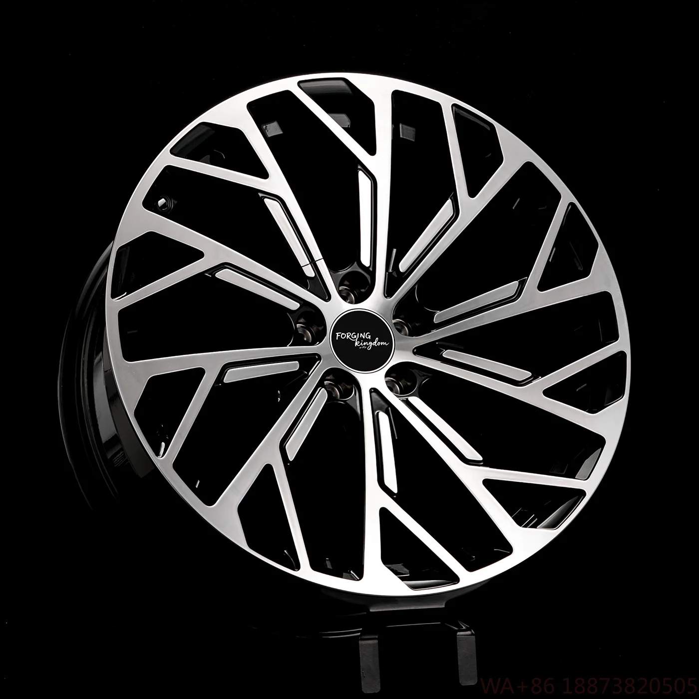 Xianglun Premium New Custom Forged Aluminum Alloy Multi Spoke Wheels CNC Machined 9J ET28 5x112 for Luxury Vehicles-FORGING KING