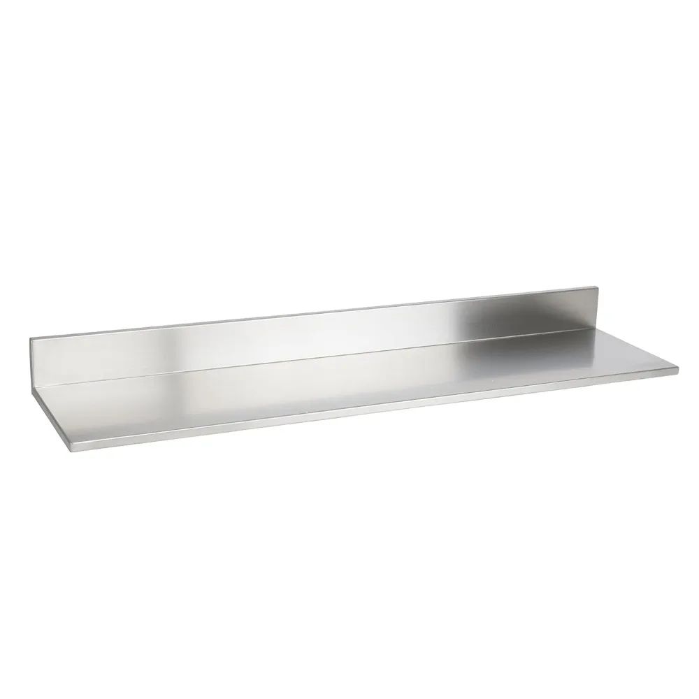 

Plat Durable Stainless-Steel Wall Mountable 30.75 Inch Kitchen Organization Shelf for Restaurants Businesses and Eateries