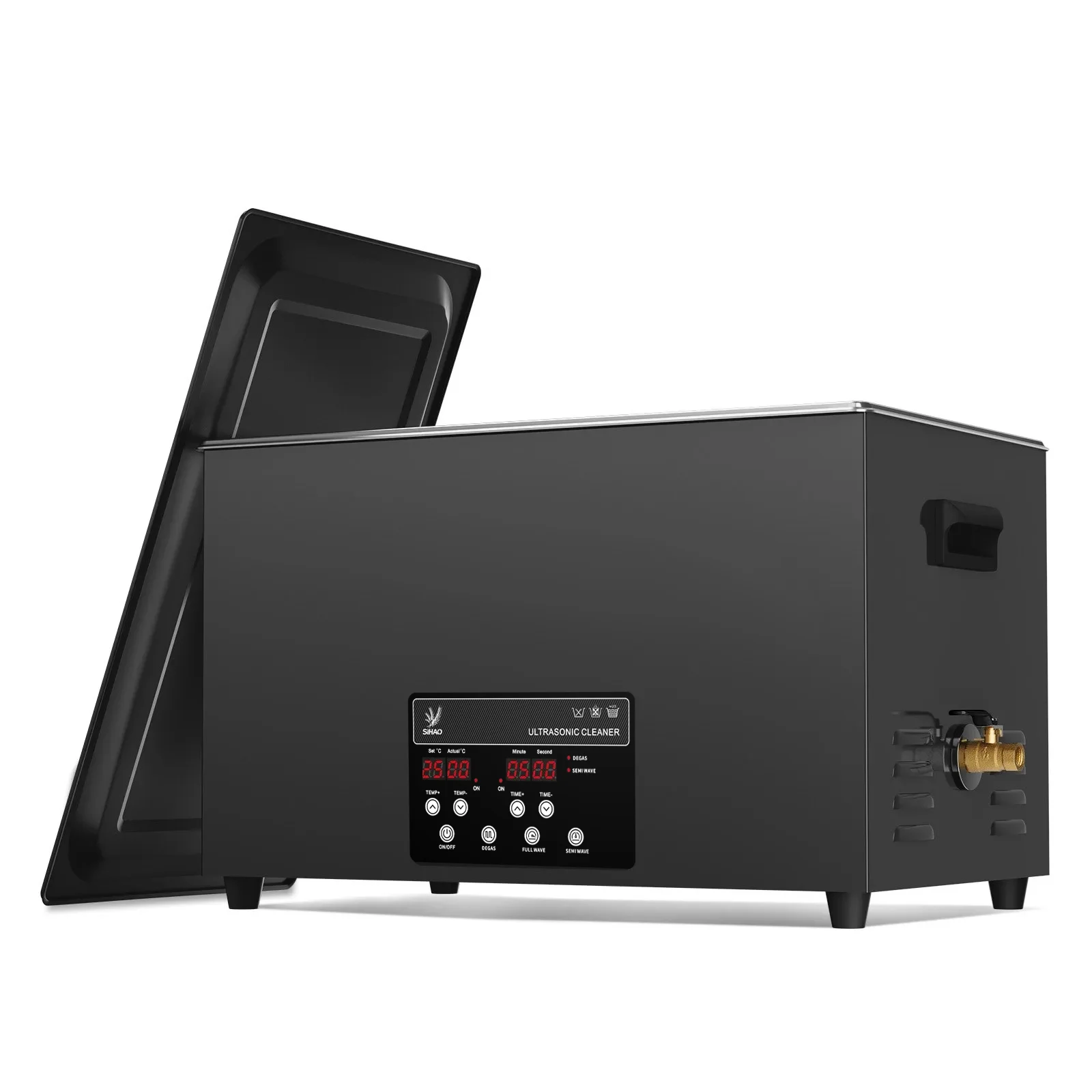 VEVOR Pro Leg Stretcher 220LBS Machine d'étirement des jambes, Nettoyeur à ultrasons, Machine de nettoyage à ultrasons numérique 600W, Nettoyeur à ultrasons 40kHz