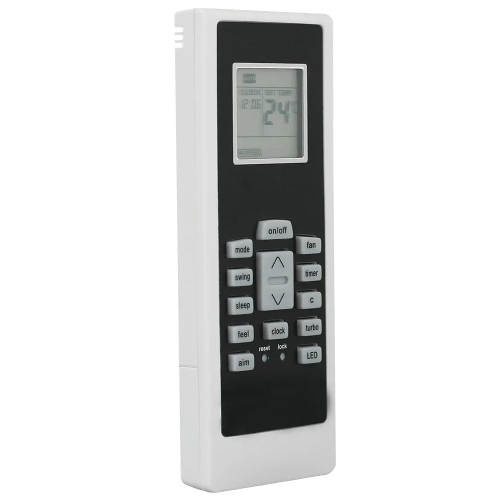 RG01/BGCEF-EKBR Black Air Conditioner Remote Control for Electrolux English AC Remote
