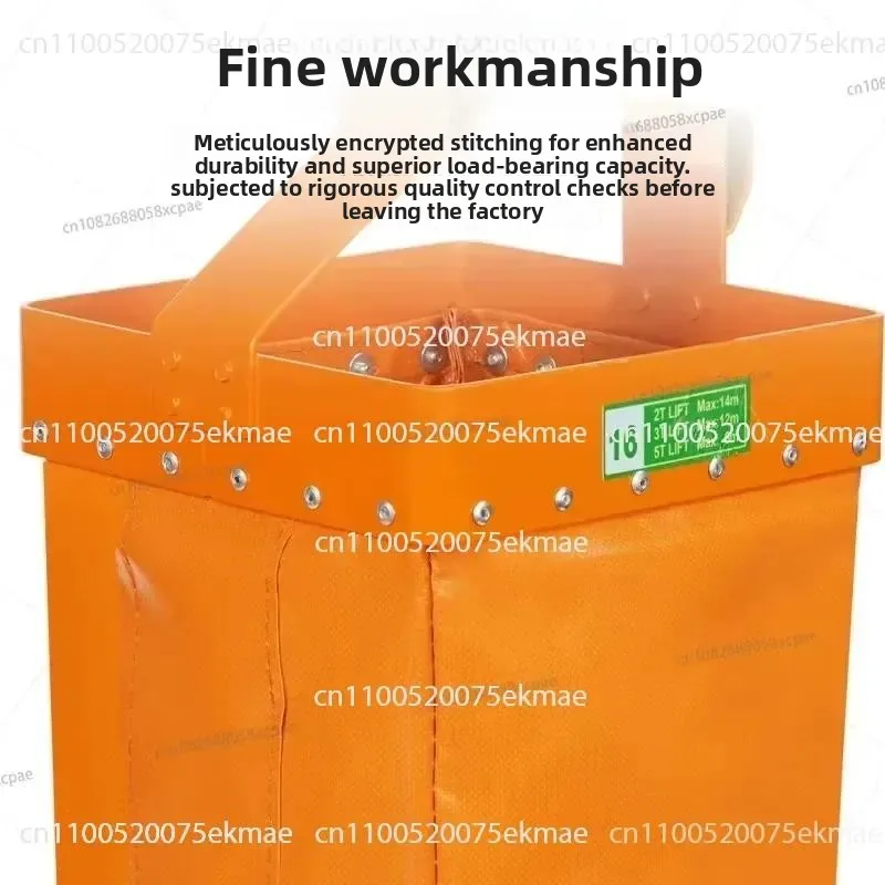 Electric Hoist Chain Bag Open Electric Crane Crane Narrow Mouth Wide Mouth Chain Bag