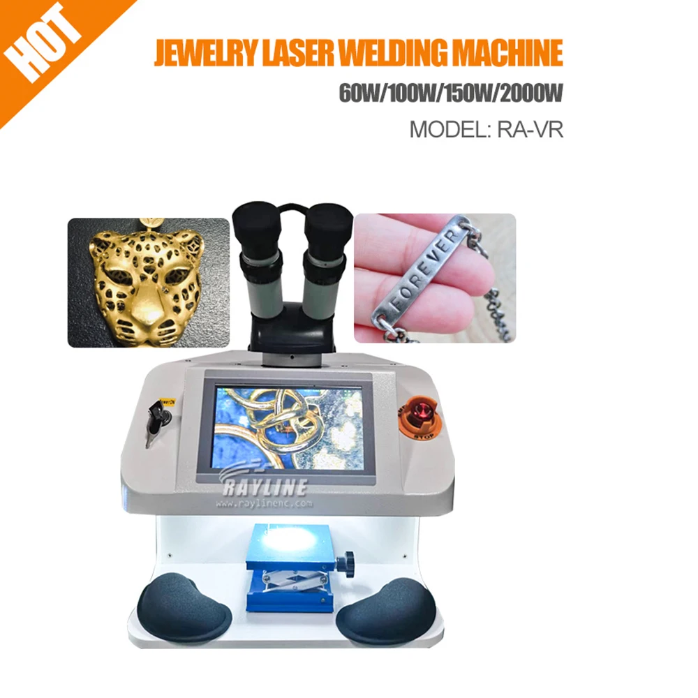 Factory Price 200W Jewelry Laser Welding Machine CCD Touch Screen Control Micro YAG Soldering Dental Gold Silver Titanium Ring