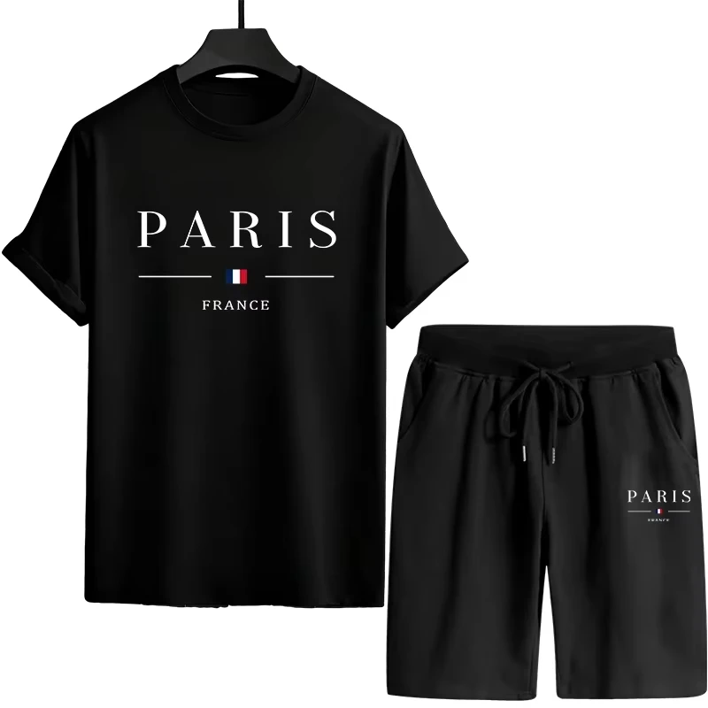 

2026 hot men's summer casual round neck sportswear breathable daily fashion spring new product