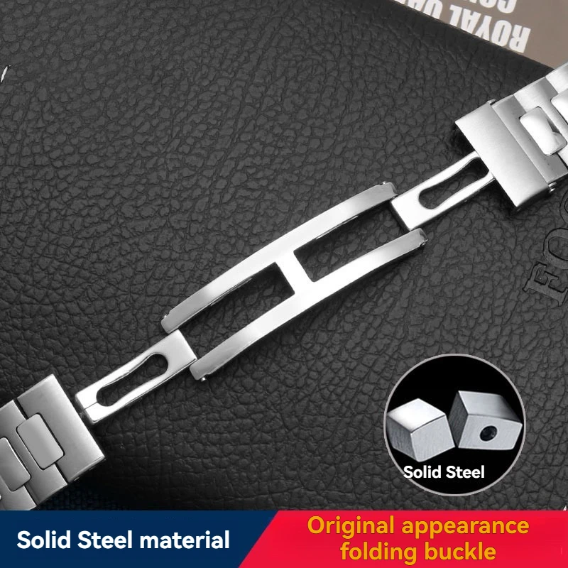 파텍필립 노틸러스 5711/5726 시계줄 – 고급 스테인리스 스틸 스트랩, 볼록한 럭셔리 팔찌, 고급 시계 액세서리