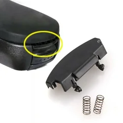 Car Centre Console Armrest Lid Latch Clip with 2 Springs Repair Replacement Car Accessories Interior for VW Jetta Bora Mk4 Golf