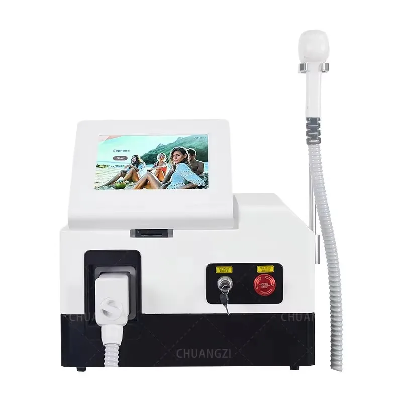 

Diode Laser Hair Removal Professional Machine 2025 Ice Platinum Titanium 3 Waves epilator Remova Hair 808 755 1064NM