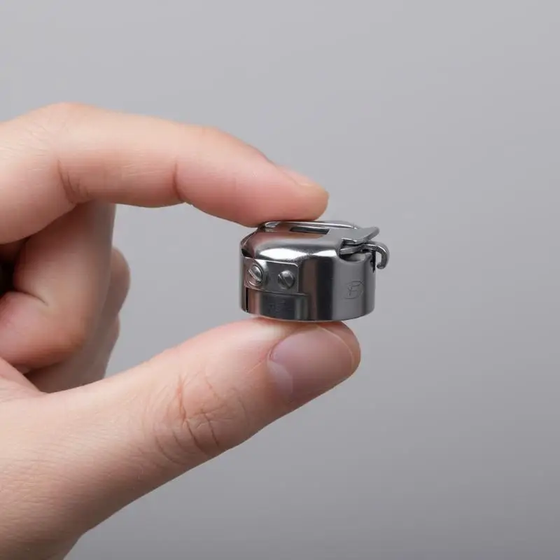 Corrosion Resistant Metal Bobbin Case Industrial Flat Sewing Machine Bobbin Holder Replacement Parts for Sewing Repair Shops