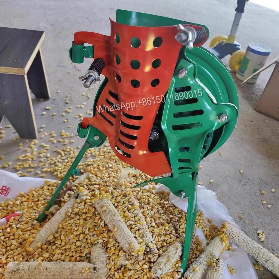 Kukurydza młockarnia małe gospodarstwa domowego półautomatyczne instrukcja podwójnego zastosowania obsługiwane ręcznie podwójne łożyska podwójne regulacji modele