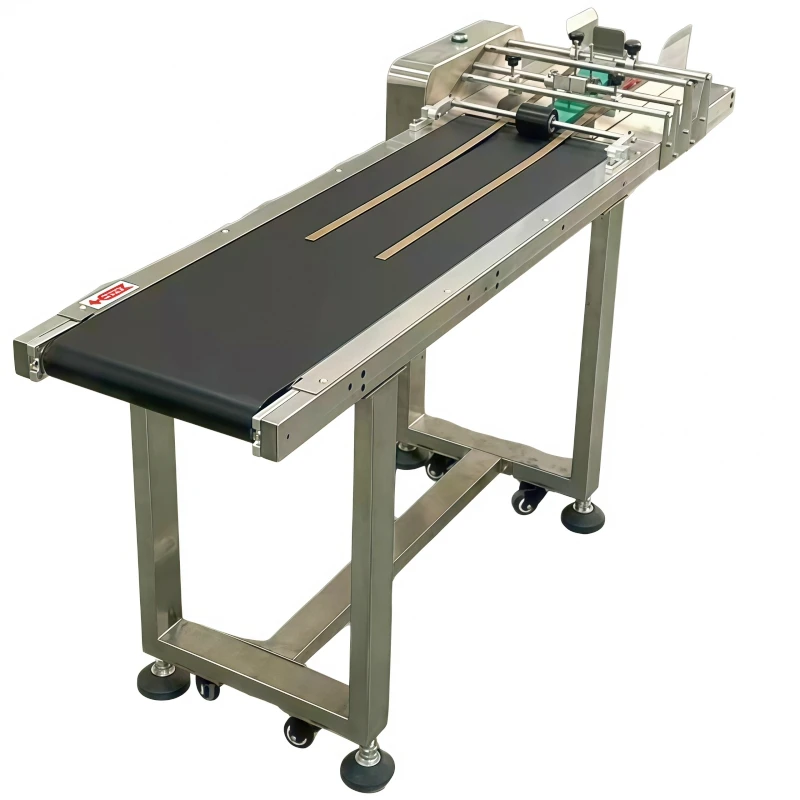 Automatic speed regulation paging machine Card woven bag Non-woven bag Carton Flat box divider Conveyor Feeder