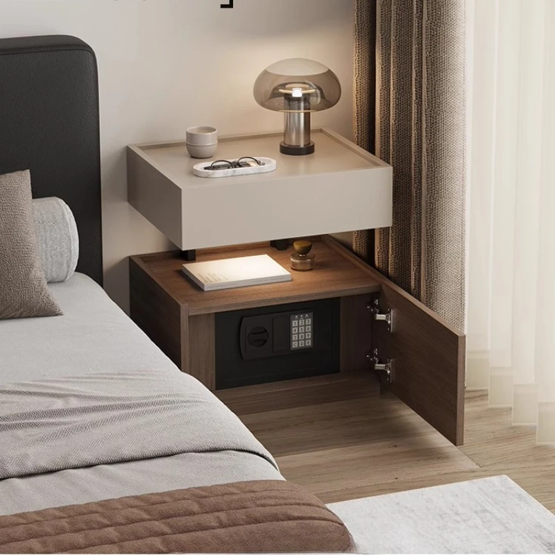 

Прикроватная тумбочка: Удобные умные изголовья кровати, уникальные модные тумбы, мебель в стиле середины века, компактная мебель для экономии пространства