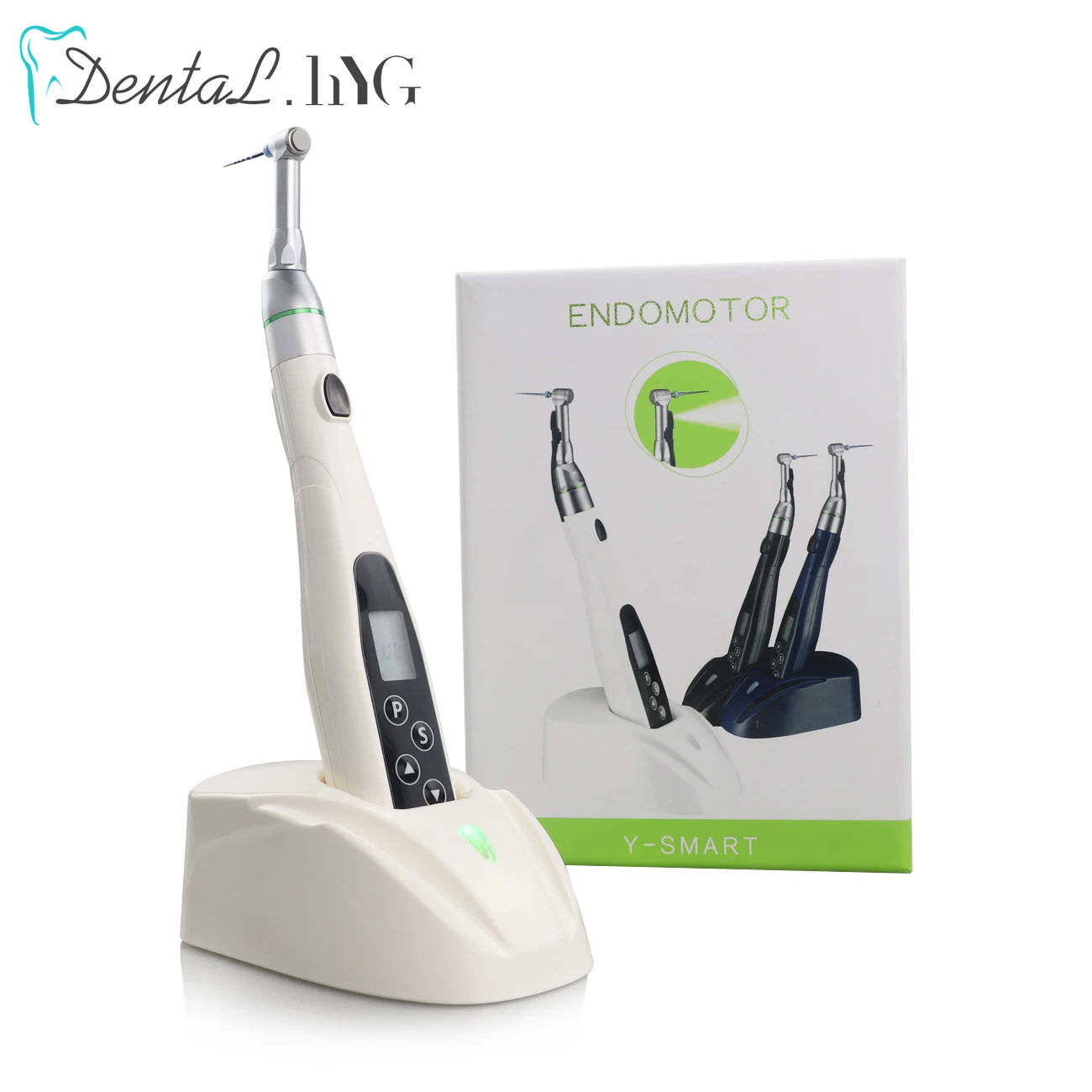 

Dental LED Wireless Mini 16:1 Reduction Contra Angle Endo Motor Endodontic Treatment Root Canal Therapy Instrument Dentistry Too