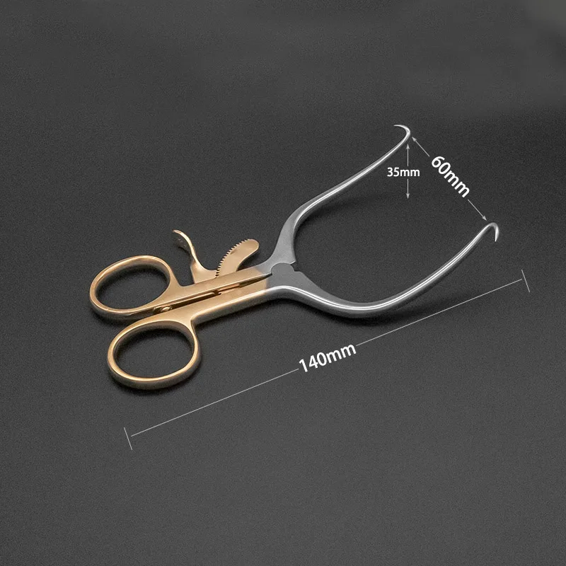 Orthopedic Instrument Expander Mastoid Spreader Adjustable And Automatically Fixed Multi-Hook Skin Retractor Forceps