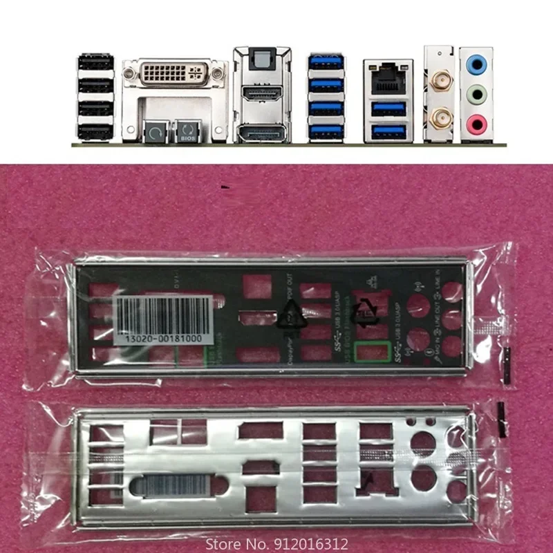 

I/O Original IO Shield For ASUS Z87I-PRO Computer Baffle Motherboard