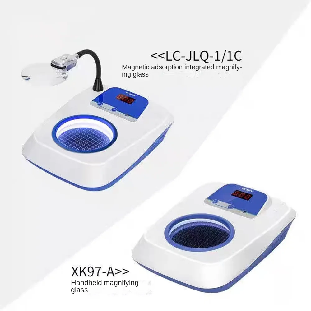 220V Laboratory Digital Display Colony Counter Bacteria Testing Equipment Bacteria Count Detector With 3/6X Magnifier