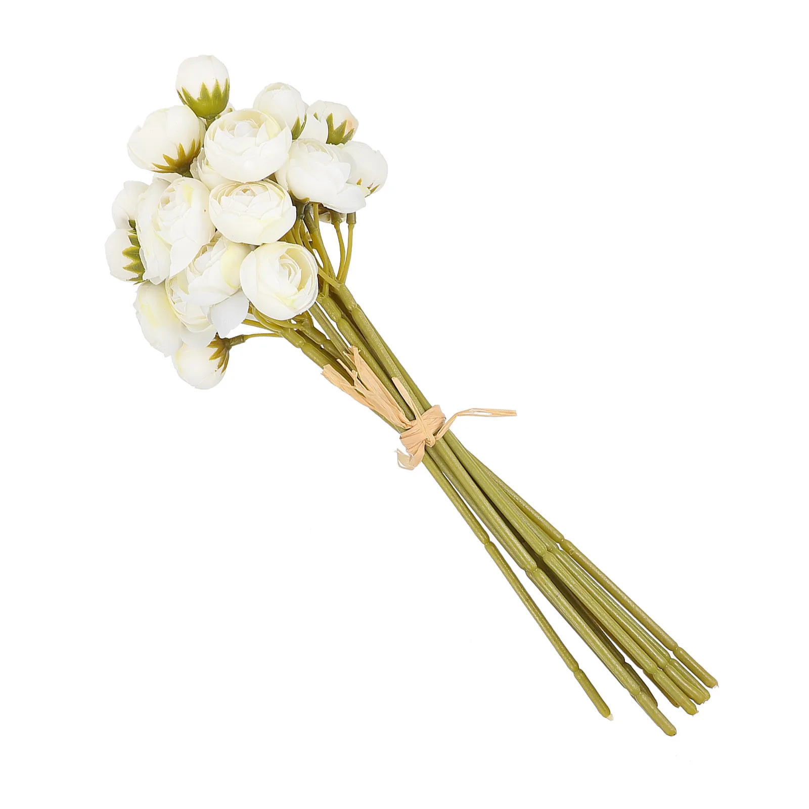 

Artificial Lotus Bouquet Lightweight Decorative Fake Flower Home Wedding Party Living Room Decor Photography Prop