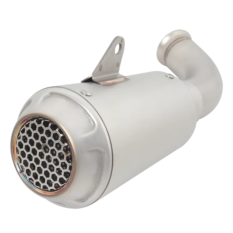 Slip On For Husqvarna Svartpilen 401 Vitpilen 401 2017-2019 Motorcycle Exhaust Escape System No DB Killer Muffler Mid Link Pipe
