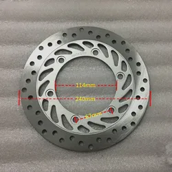 240 Mm Dia. High Quality Front Brake Disc Motorcycle Front /Rear Brake Disc for Lifan LF150-10B/10F/10S KP150 KPR150