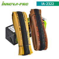 INNOVA 700C Bicycle Tire 700x23C 25C 27C 120TPI Kevlar Anti Puncture Road Bike Tyres Ultralight 210g Racing Folding Tire IA-2322