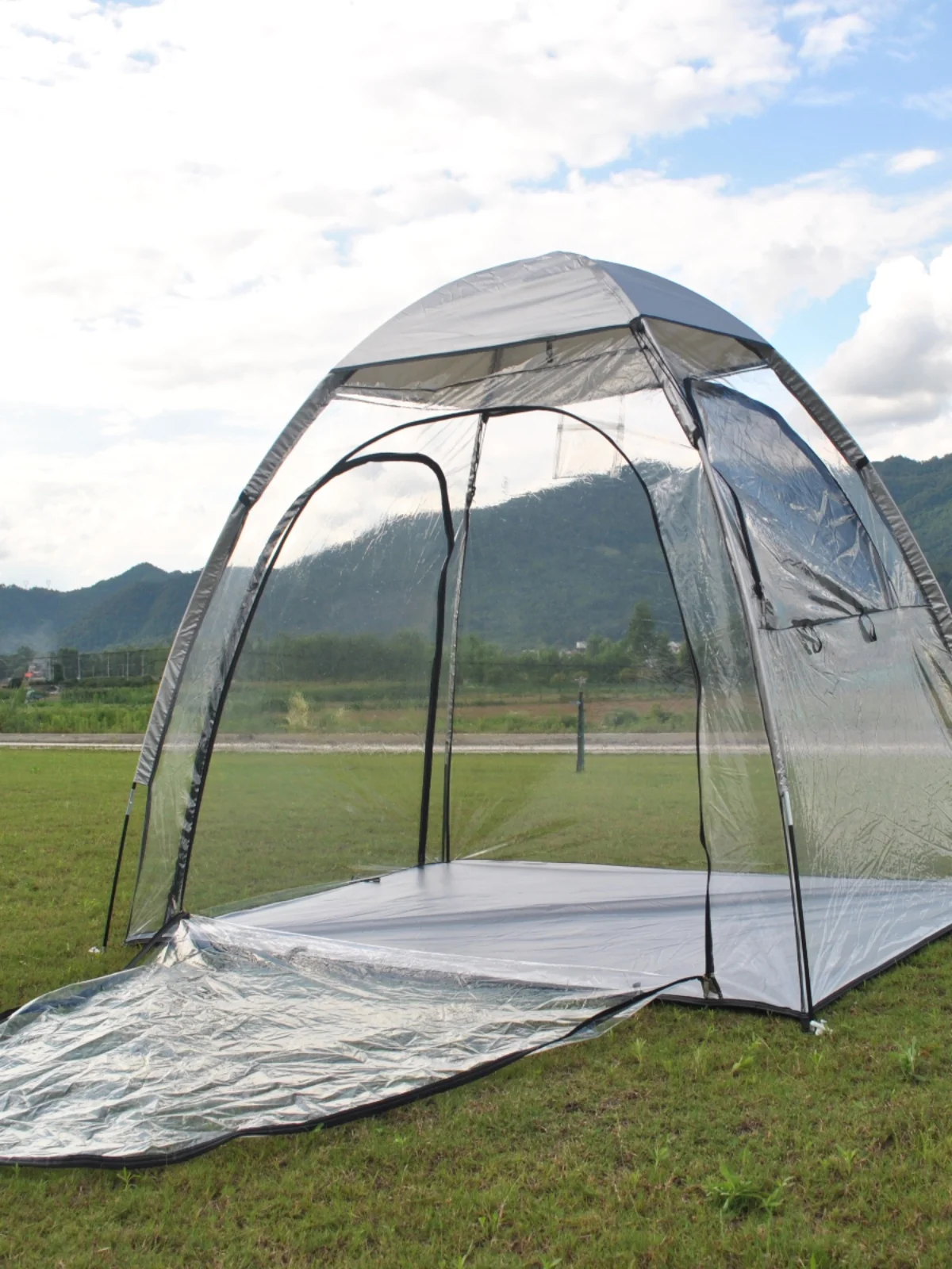 transparent-pvc-camping-tent-plant-view-sunroom-leisure-tent-full-transparency-glass-steel-frame-four-seasons-single-person-tent