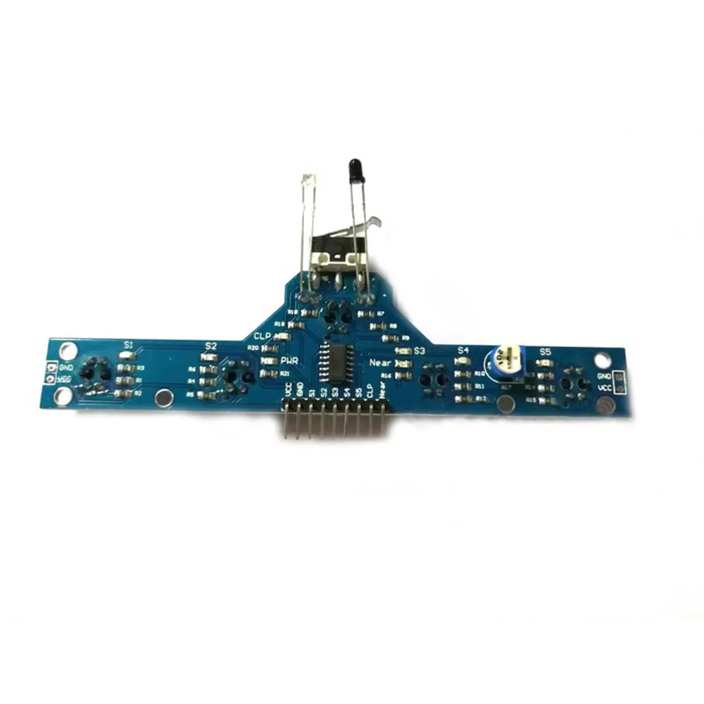 Vijf-Kanaals Infrarood Detectie Tracking Fotocel Tracking Module Voor Intelligente Auto Robot