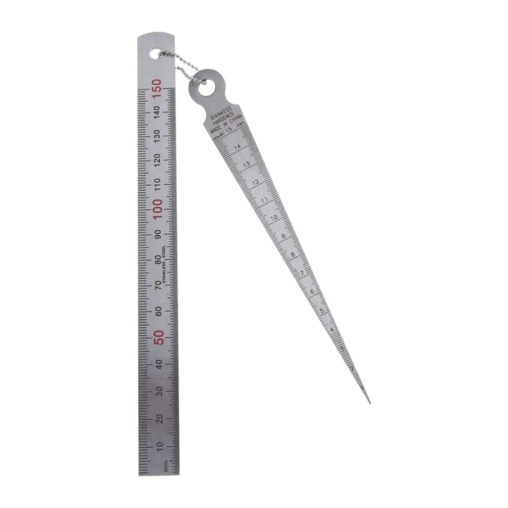 

High Precision Taper Gauge Accurate Durable Welding Gauge Support Inch and Metric System Hole Inspection Gap Gauge Welding