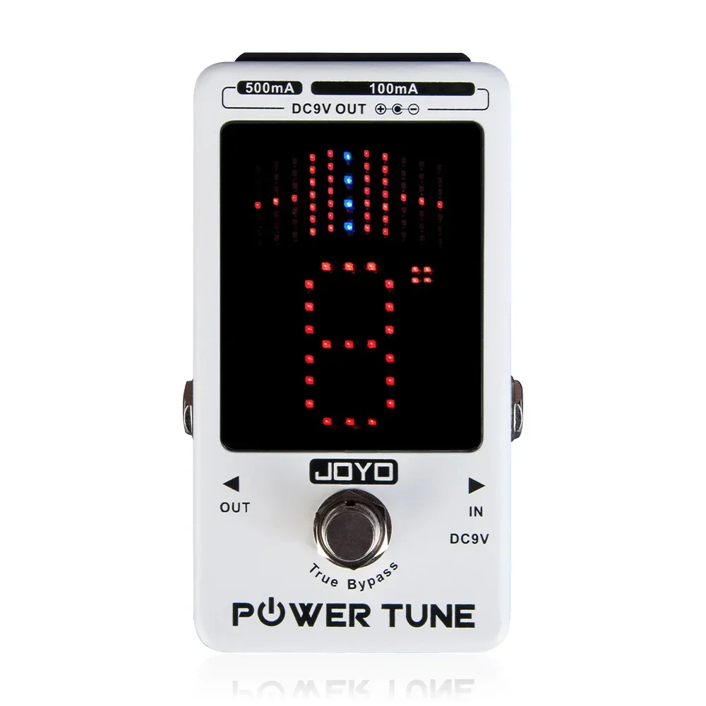 

JOYO JF-18R POWER TUNE Guitar Tuner Pedal Guitar Power Supply and Tuner Function 2 in 1 Guitar Pedal with 6 100mA Outputs