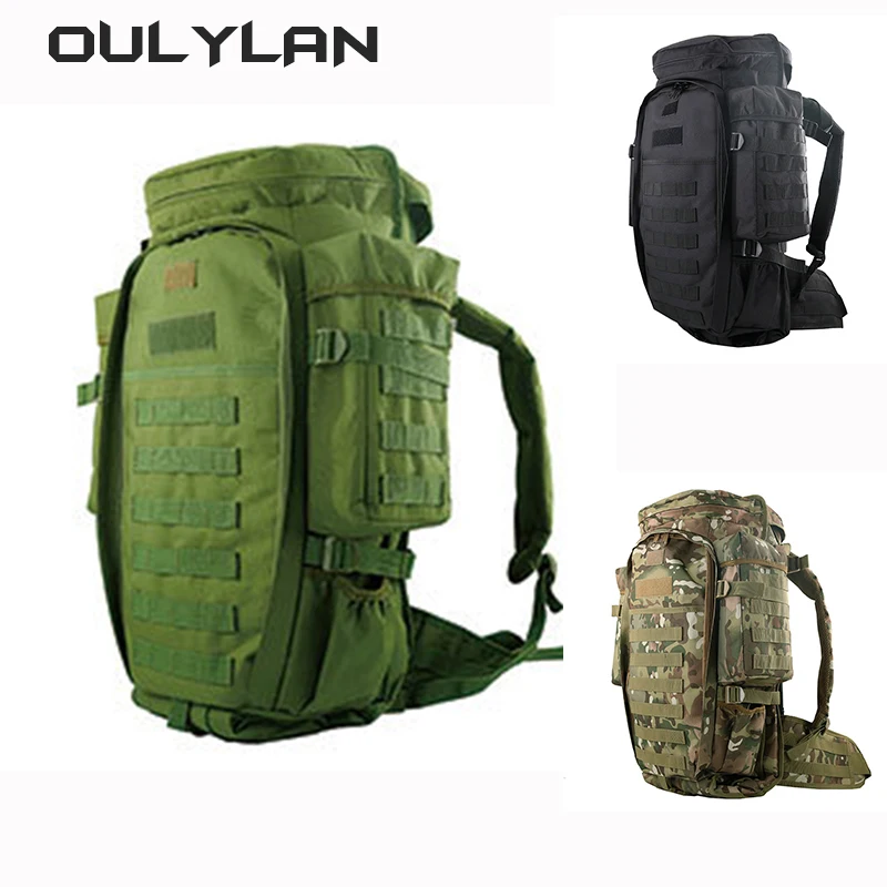 Imagem -02 - Mochila Masculina Tática de Alta Capacidade Mochila Esportiva para Caminhadas ao ar Livre Ataque Caça Camping 70l Novo 2023