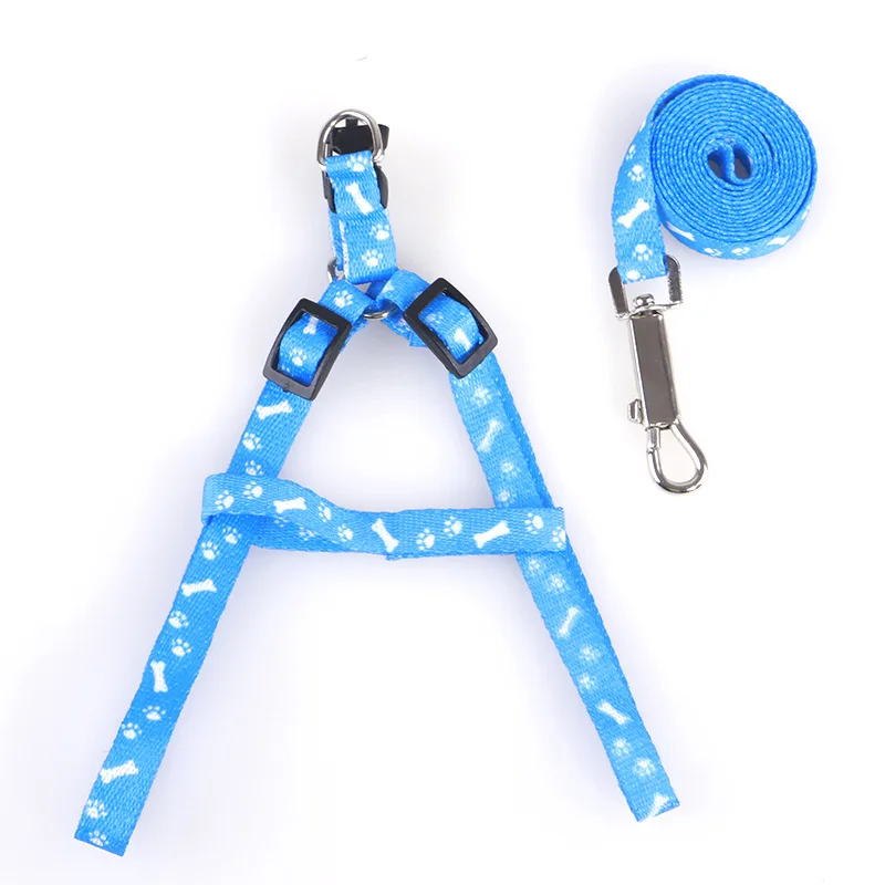 Günstiges Hundeleinen-Set für kleine Hunde, Welpenleinen, Teddy-Hundeleine und Geschirr-Set, niedliches Führseil-Set, Katzen- und Kätzchenleine, Haustierbedarf, Dekoration – Detail 11