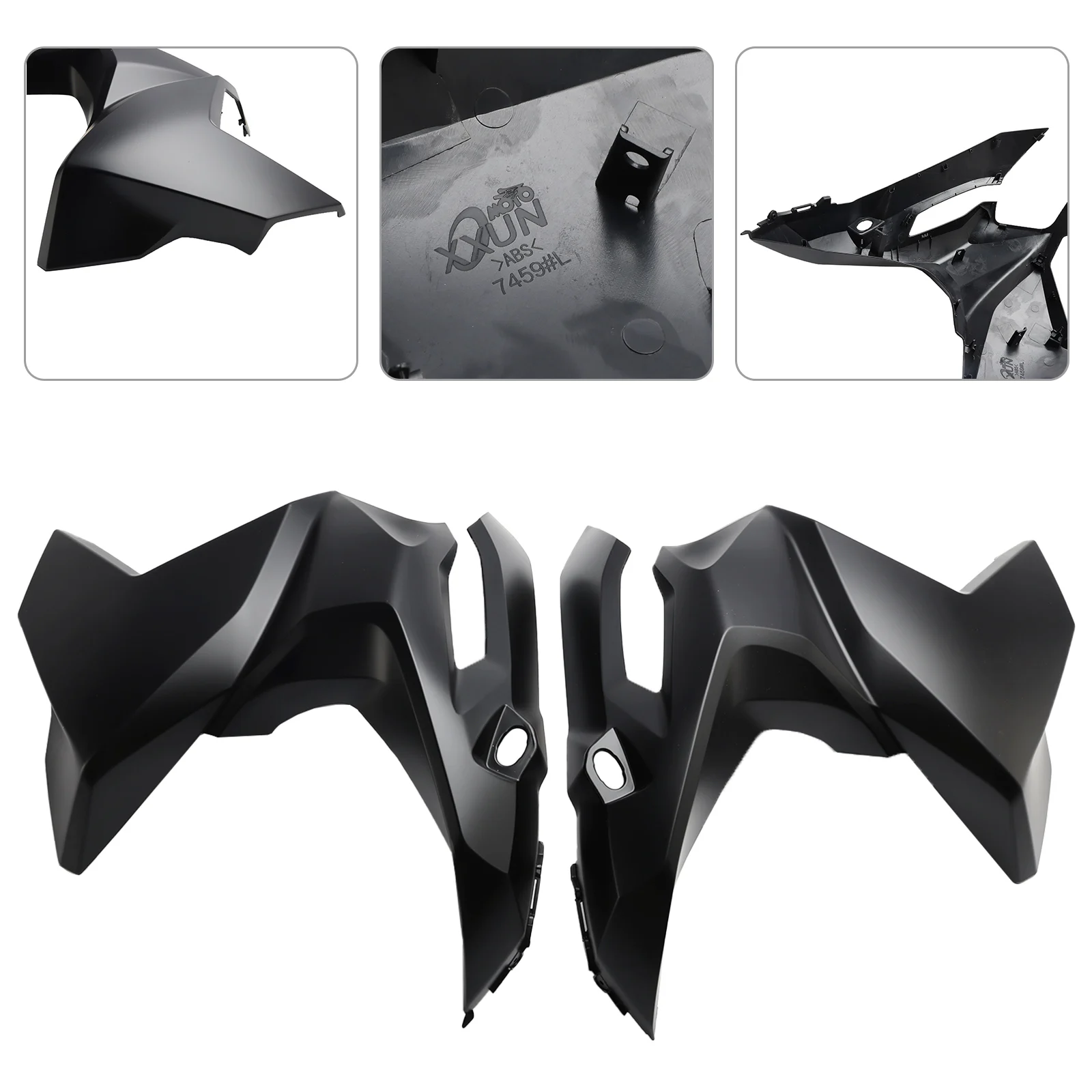Front Side Cover Headlight Panel Fairing for Honda ADV 160 2023-2024