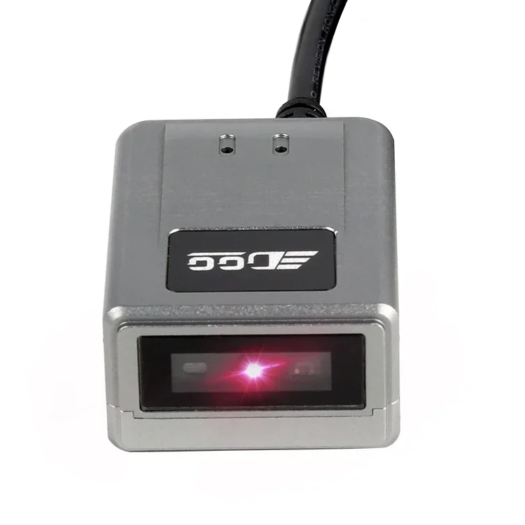 2026 Premium  Edoo Rs232 / Usb Interface Metal Housing Industrial Rugged 1d 2d Fixed Mount Barcode Scanner