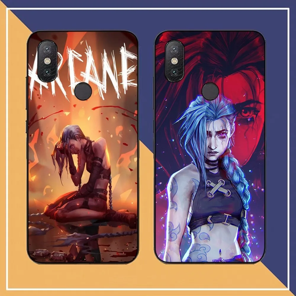 Arcane Phone Case For Redmi Note 4 X 5 A 6 7 8 T 9 9S 10 11 11S 11Epro Poco M3 pro